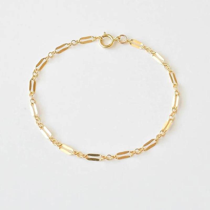 Pulseira Aura Luxe™ - Artesanal em Ouro 14K