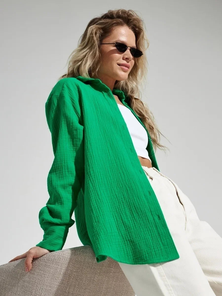 Camisa Essenza Cotton Yahmandy – Sofisticação Atemporal em Algodão Premium