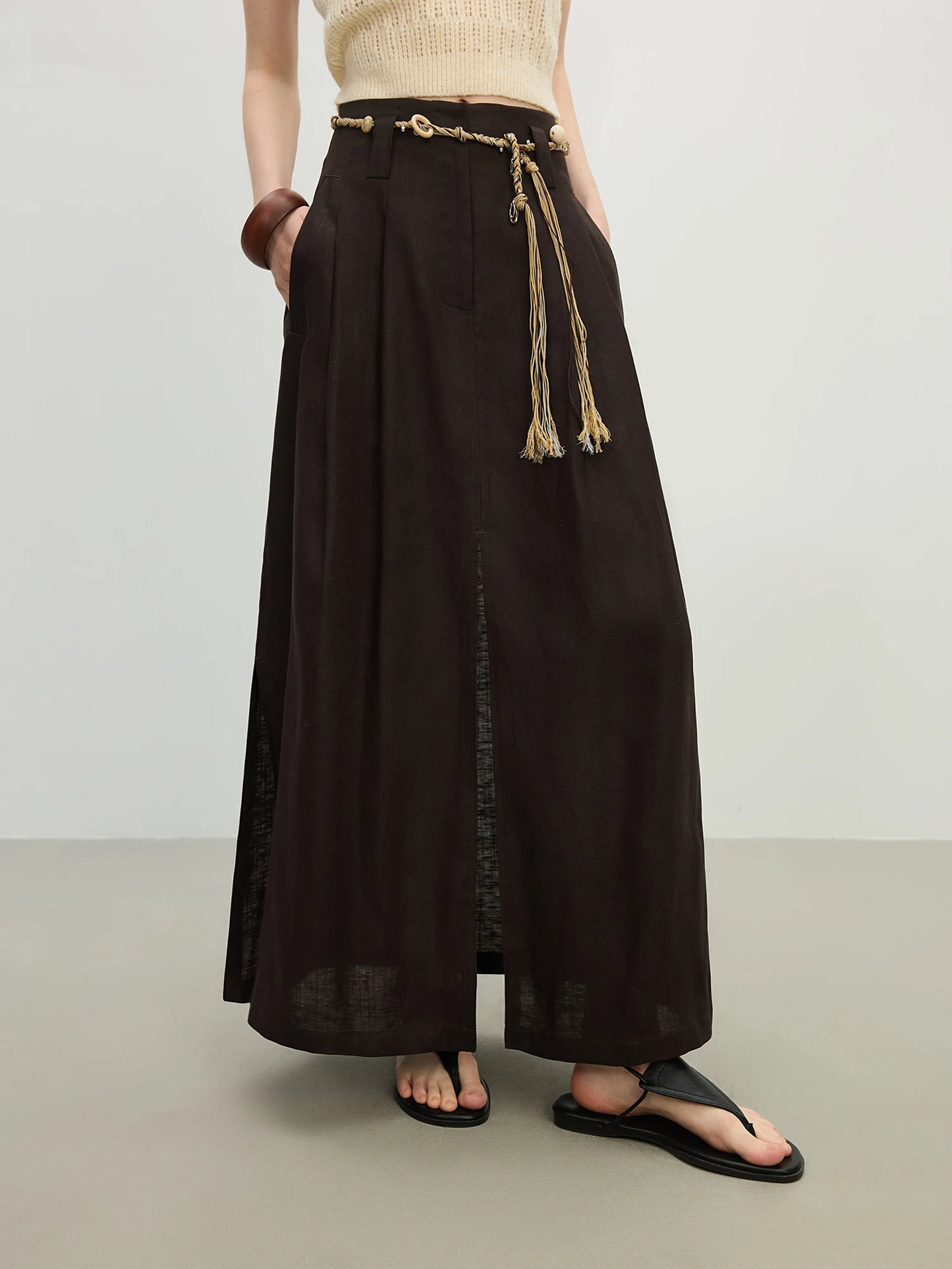Saia Riviera Drape | Leveza Essencial de Verão