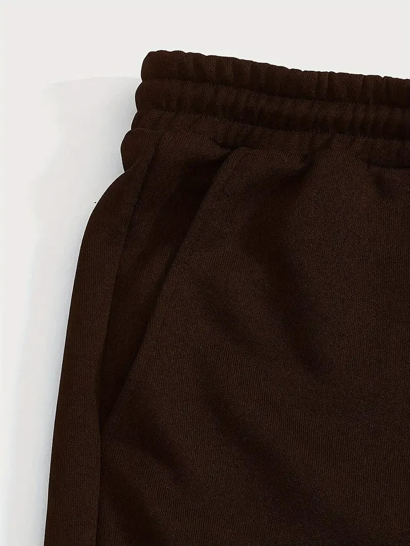 Conjunto Feminino Milano - Moletom com Estampa e Calça de Malha | Conforto Premium | Streetwear Casual