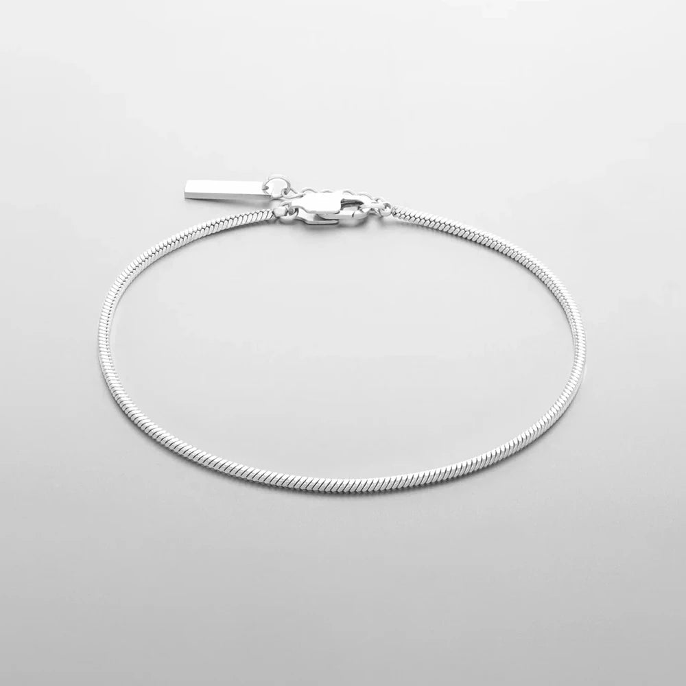 Pulseira Masculina Ylandy™ - Corrente Cobra 1.5MM em Aço Inox