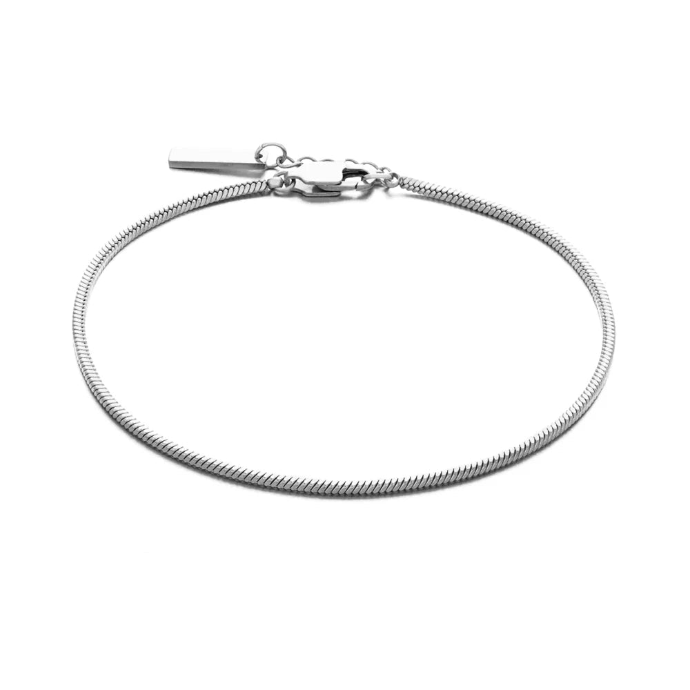Pulseira Masculina Ylandy™ - Corrente Cobra 1.5MM em Aço Inox