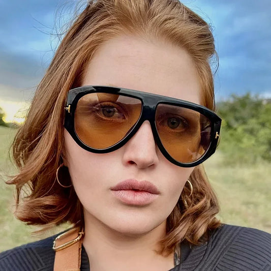 Óculos Oversized TurboSport – Polarizados UV400, Estilo & Desempenho