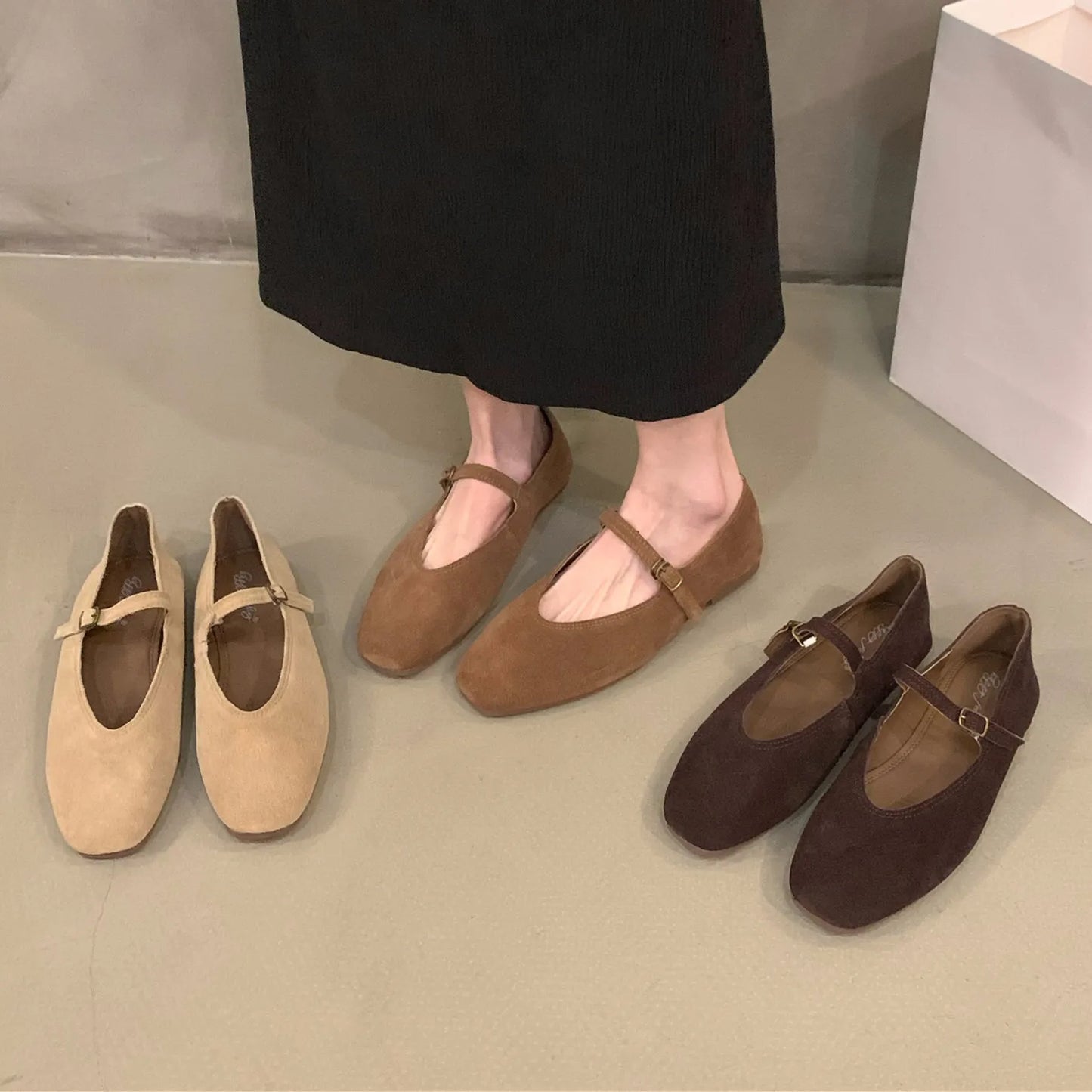 Bailarina Essenza™ - Sapatilha Feminina em Microfibra Premium com Design Elegante e Confortável