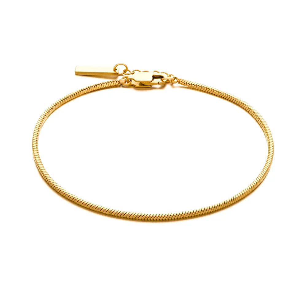 Pulseira Masculina Ylandy™ - Corrente Cobra 1.5MM em Aço Inox