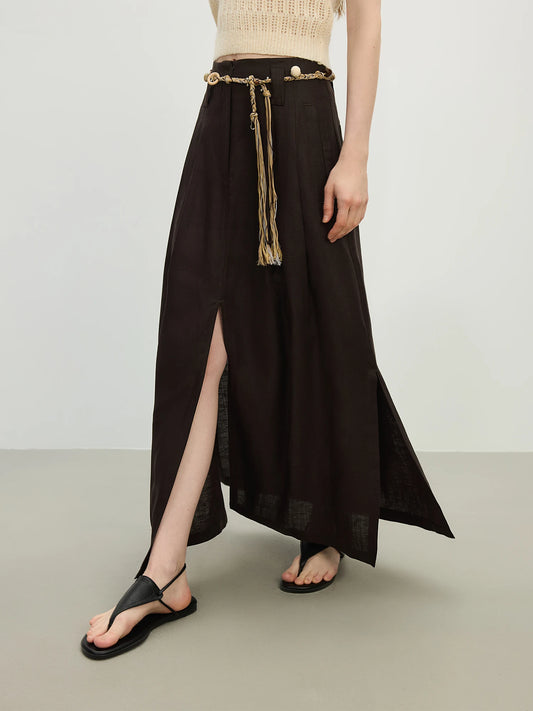 Saia Riviera Drape | Leveza Essencial de Verão