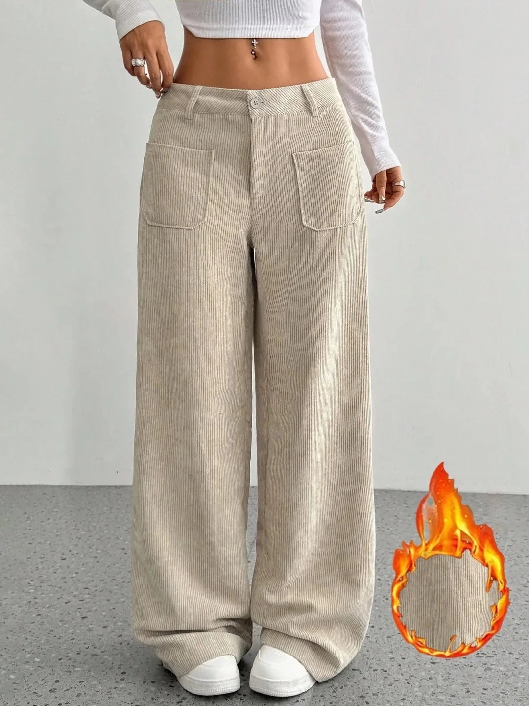 Urban Tailor | Calça Palazzo Premium de Corte Internacional
