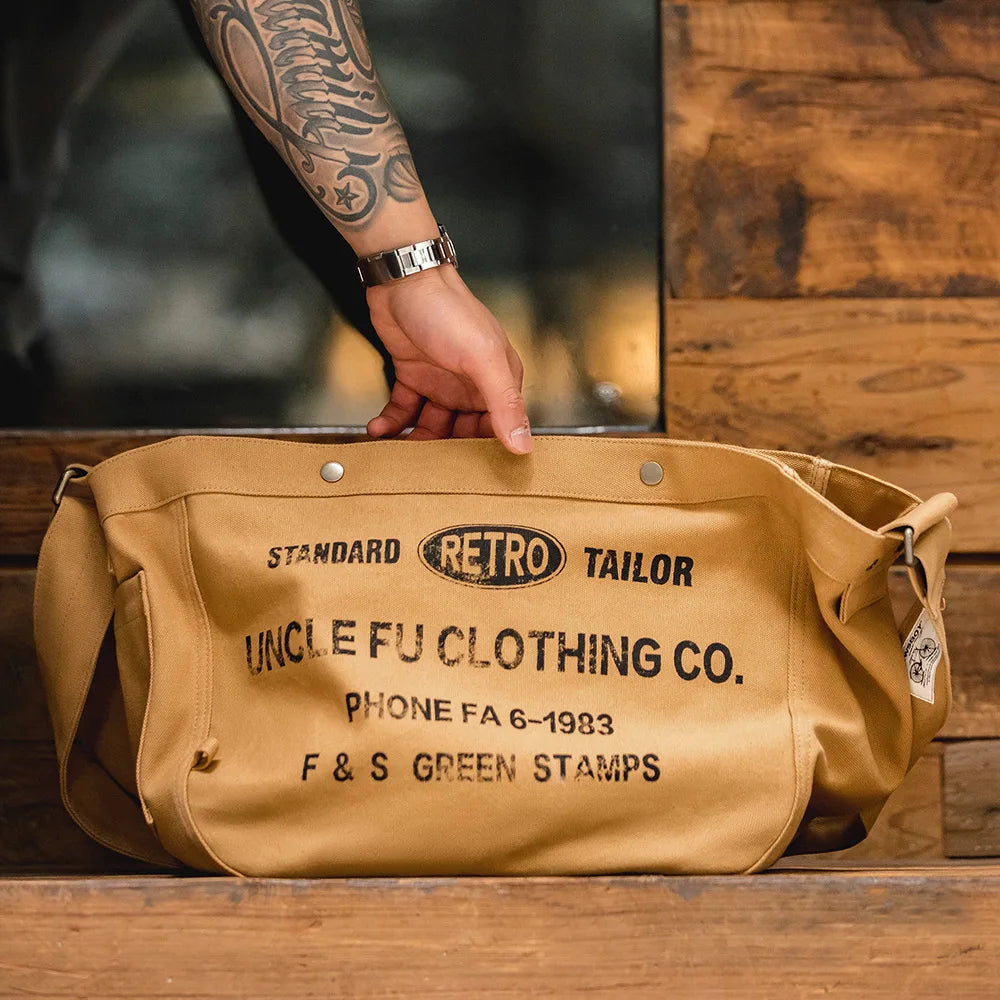 Bolsa Masculina Legacy Canvas Premium