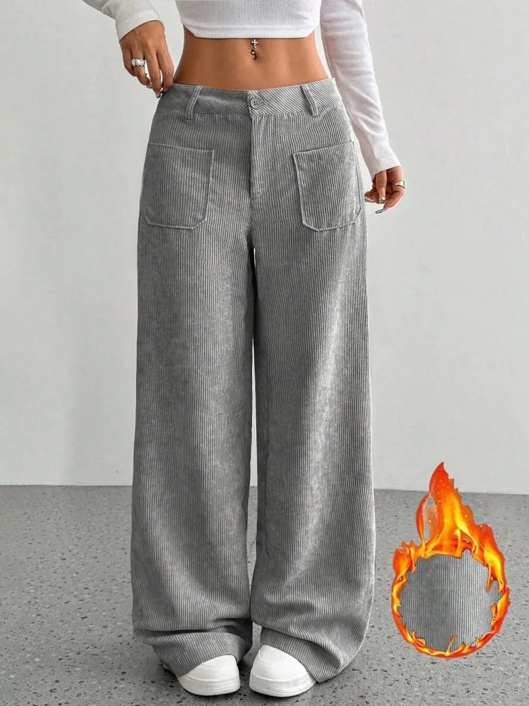 Urban Tailor | Calça Palazzo Premium de Corte Internacional