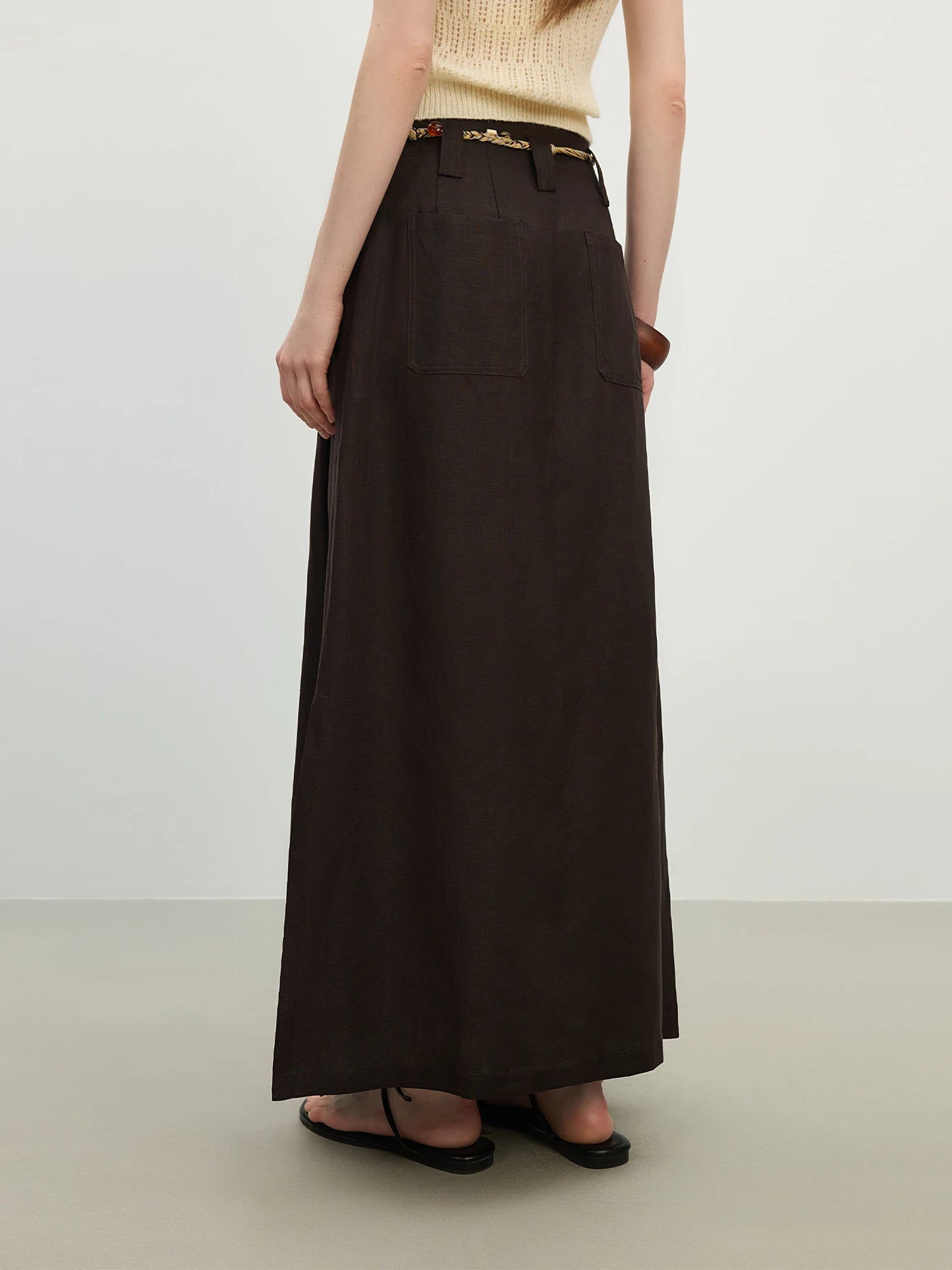 Saia Riviera Drape | Leveza Essencial de Verão