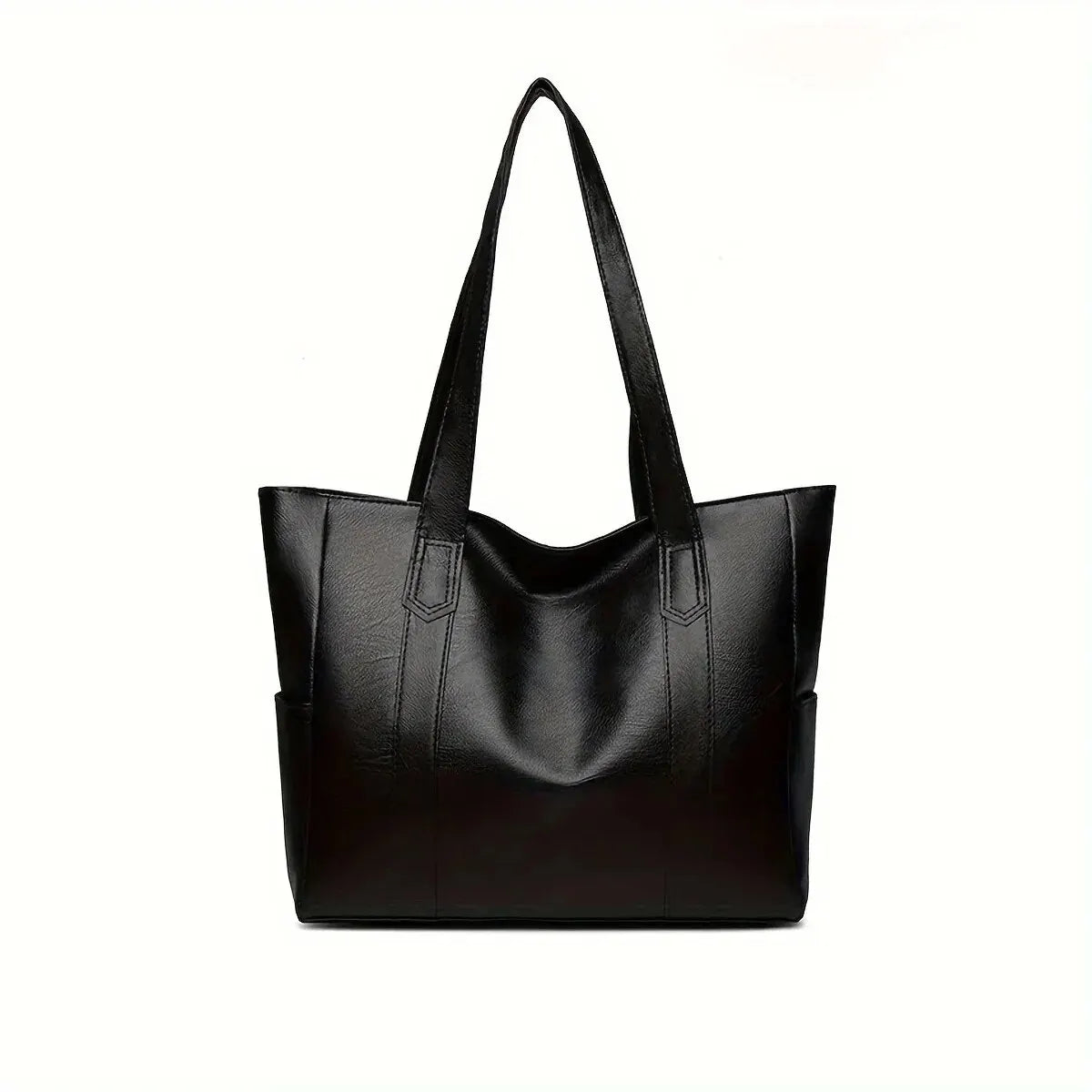 Vintage Majestic - Bolsa Tote Retrô em PU Vegano