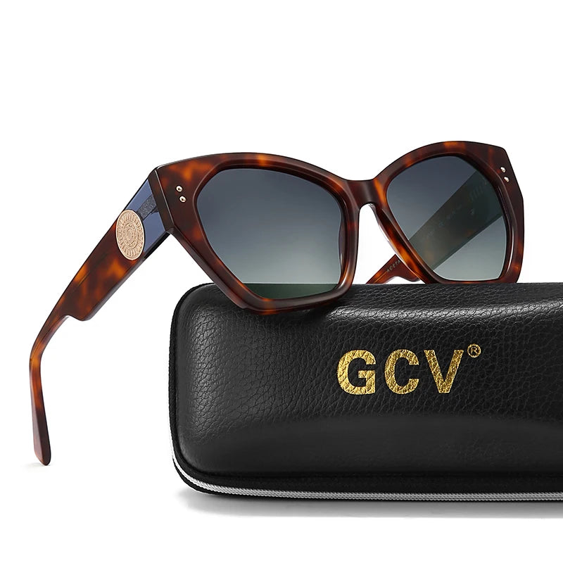 Óculos Borboleta Acetato 520 – Luxo Italiano Polarizado