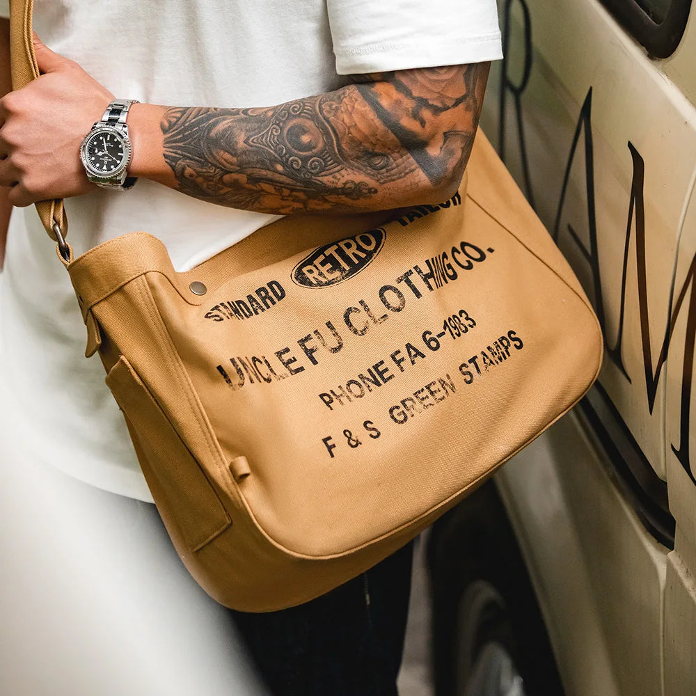 Bolsa Masculina Legacy Canvas Premium
