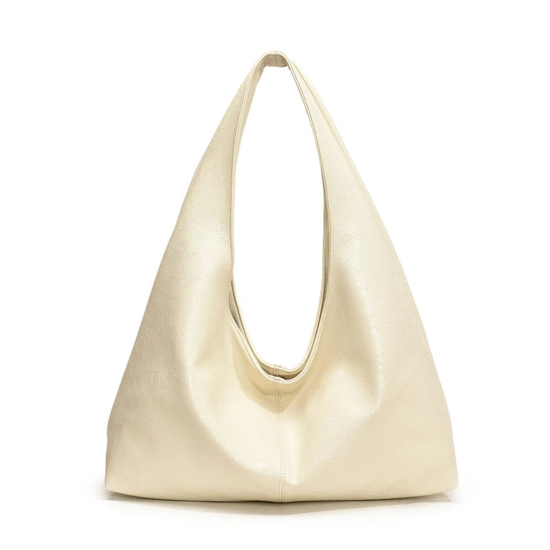 Bolsa Hobo Premium em Couro Sintético - Tendência Y2K - Elegância e Espaço