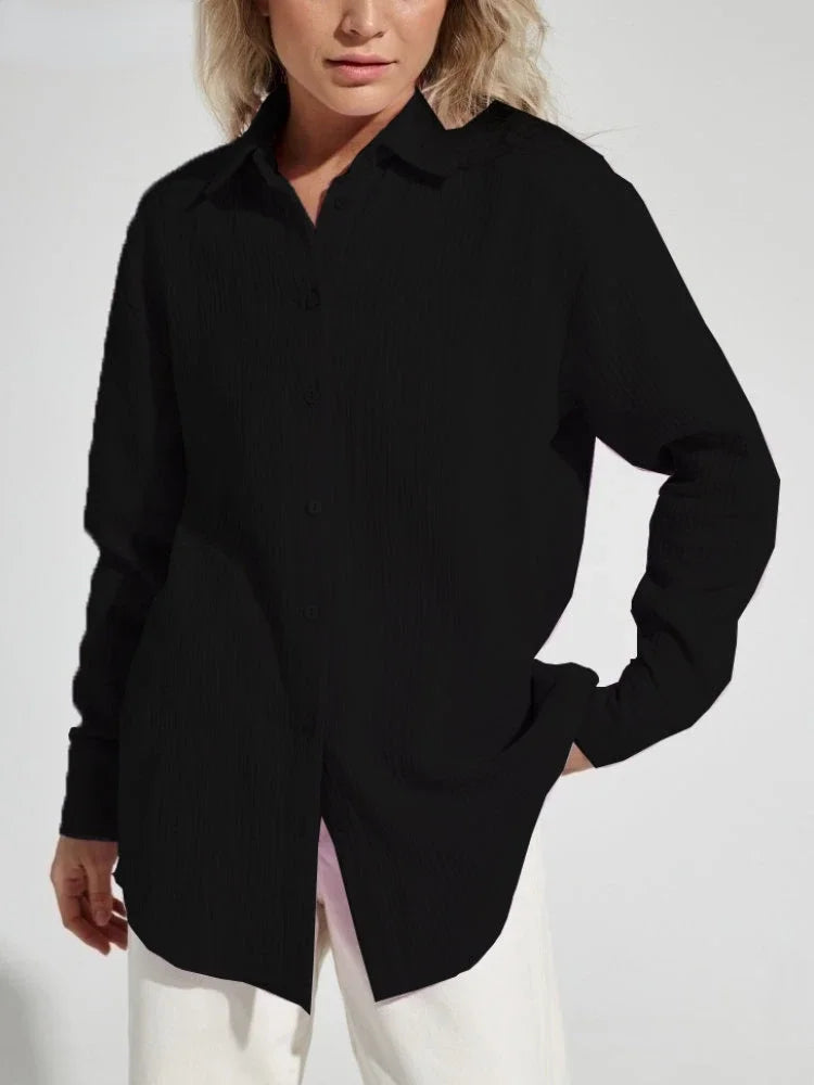 Camisa Essenza Cotton Yahmandy – Sofisticação Atemporal em Algodão Premium