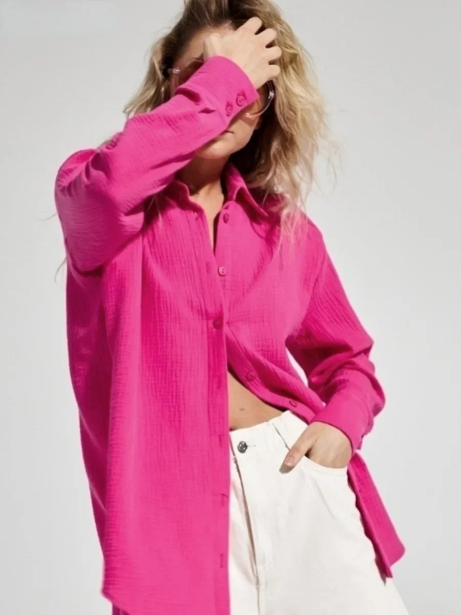 Camisa Essenza Cotton Yahmandy – Sofisticação Atemporal em Algodão Premium