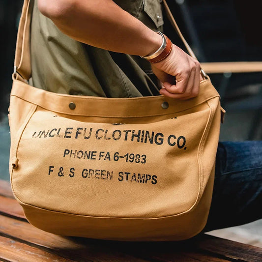 Bolsa Masculina Legacy Canvas Premium