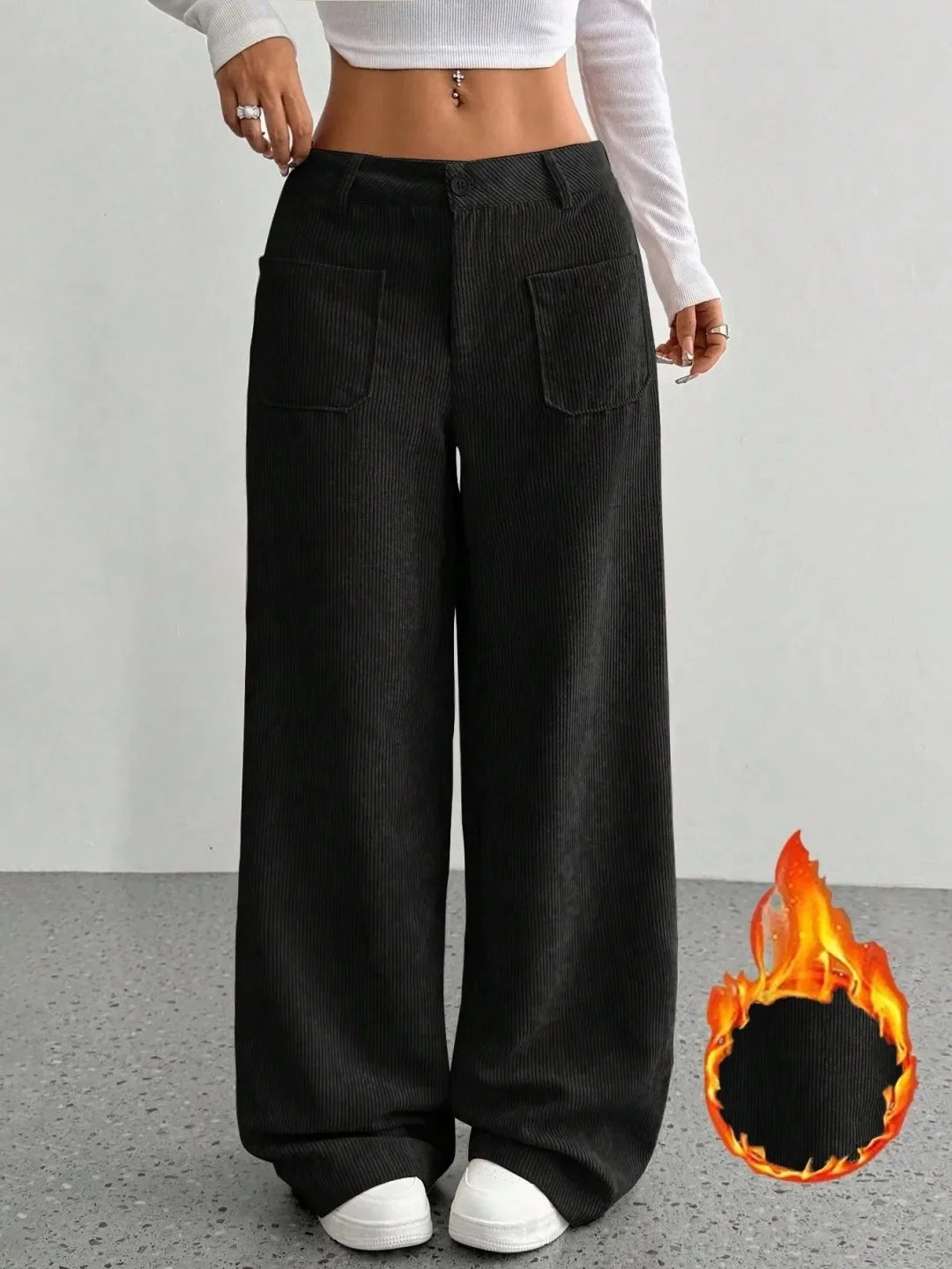 Urban Tailor | Calça Palazzo Premium de Corte Internacional