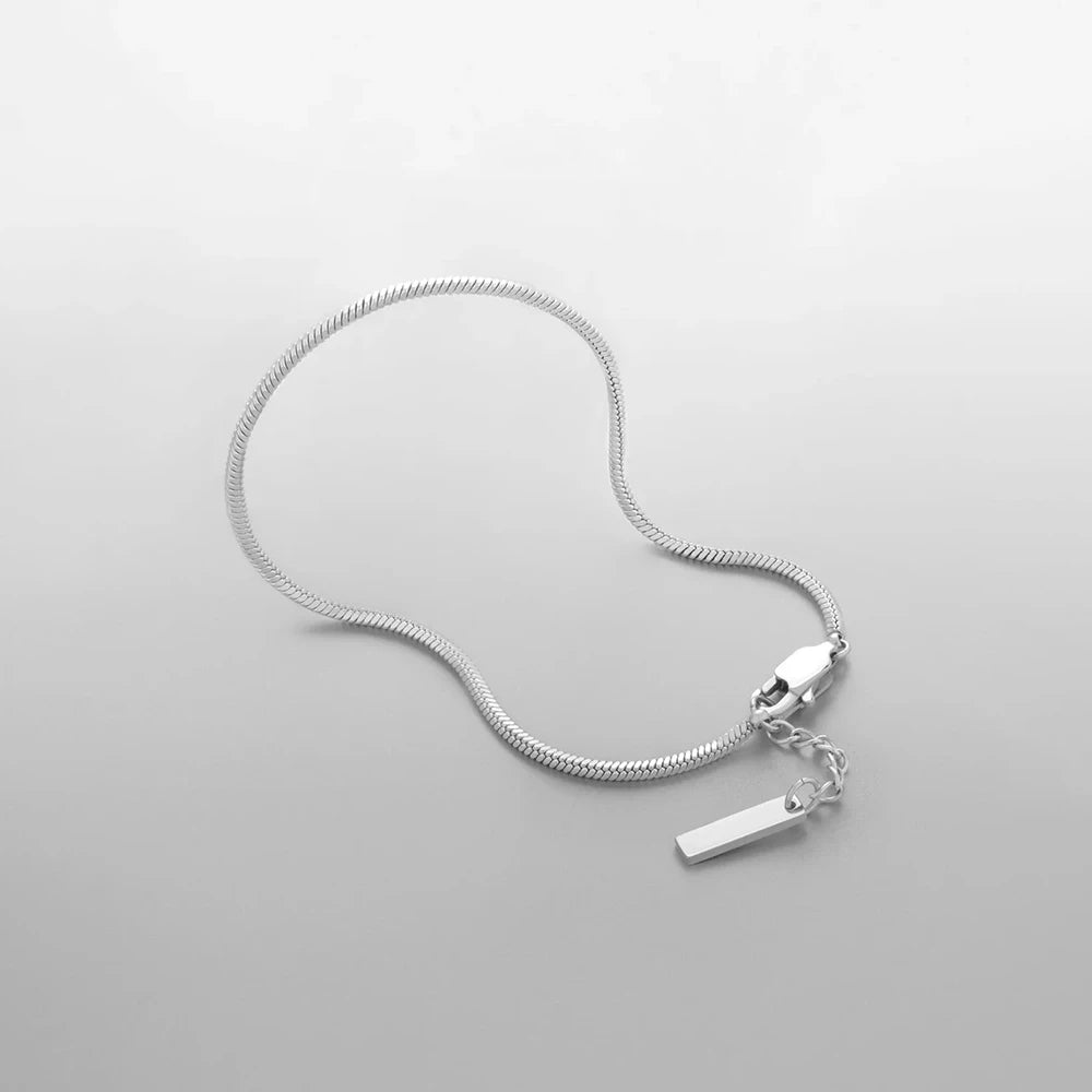 Pulseira Masculina Ylandy™ - Corrente Cobra 1.5MM em Aço Inox