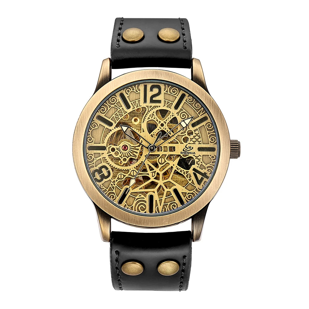 Relógio Steampunk Eclipse Retro Mechanik™ Mecânico Automático