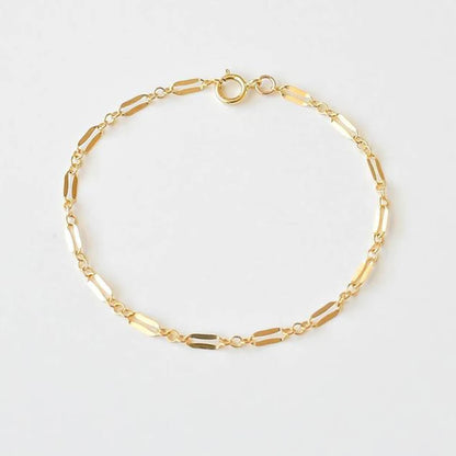 Pulseira Aura Luxe™ - Artesanal em Ouro 14K