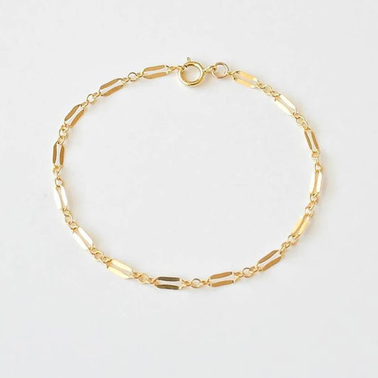 Pulseira Aura Luxe™ - Artesanal em Ouro 14K