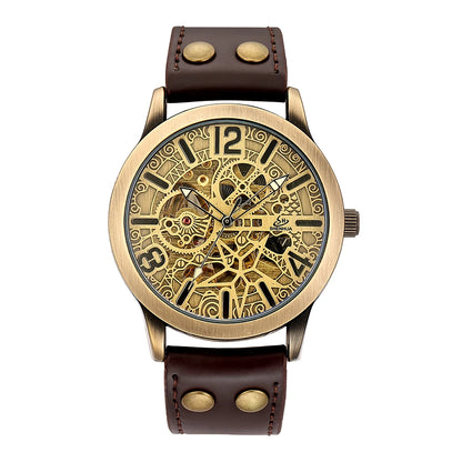 Relógio Steampunk Eclipse Retro Mechanik™ Mecânico Automático