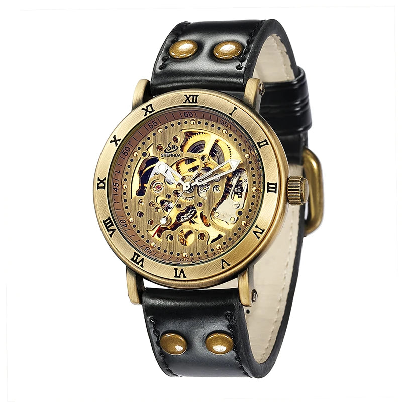 Relógio Steampunk Eclipse Retro Mechanik™ Mecânico Automático