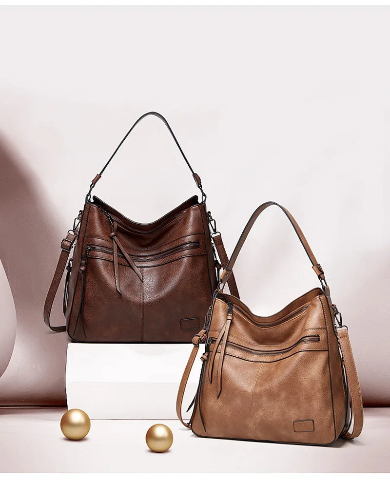 Bolsa Urban Legacy Premier – Tote & Shoulder em Couro PU Suave