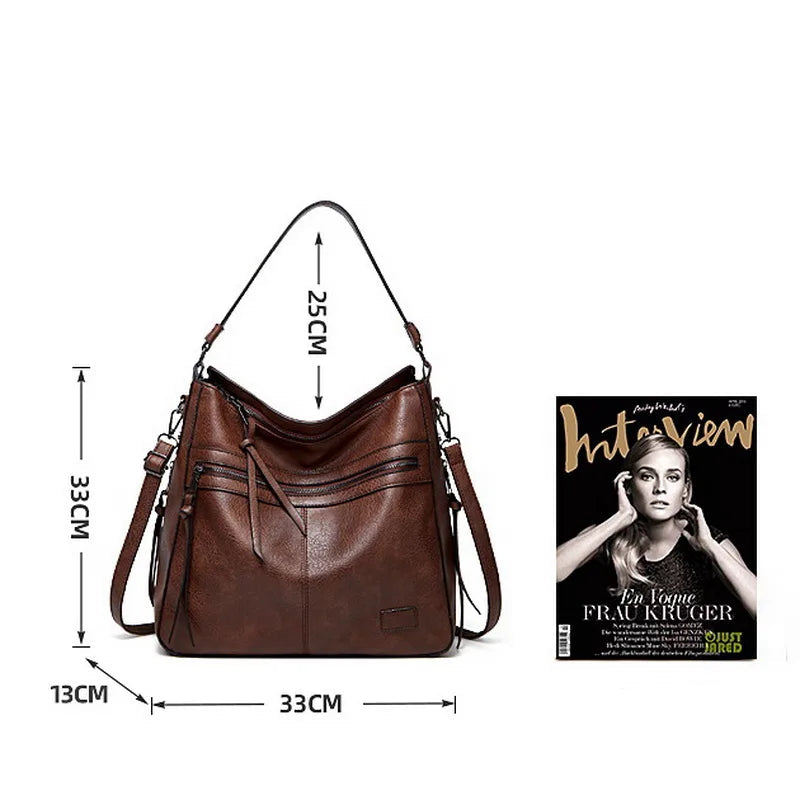 Bolsa Urban Legacy Premier – Tote & Shoulder em Couro PU Suave