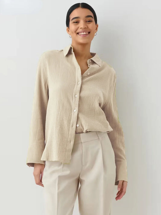 Camisa Essenza Cotton Yahmandy – Sofisticação Atemporal em Algodão Premium