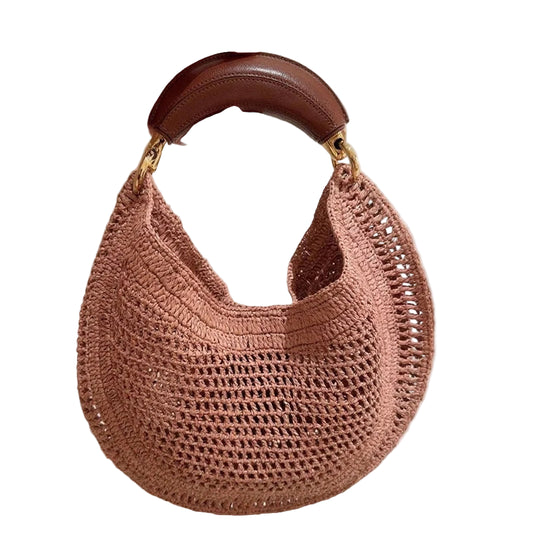 Lunara Essence – Bolsa Hobo Feminina de Luxo em Formato Crescente