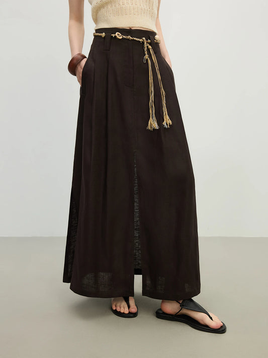 Saia Riviera Drape | Leveza Essencial de Verão