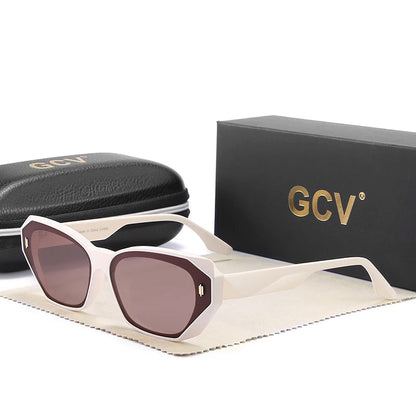 Óculos de Sol GCV Cat Eye - Polarizado UV400 para Looks Urbanos e Festas