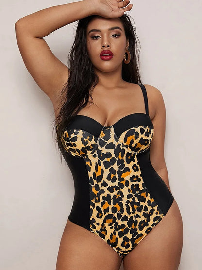 Maiô Plus Size Yahmandy™ - Push Up, Design Exclusivo e Conforto Total