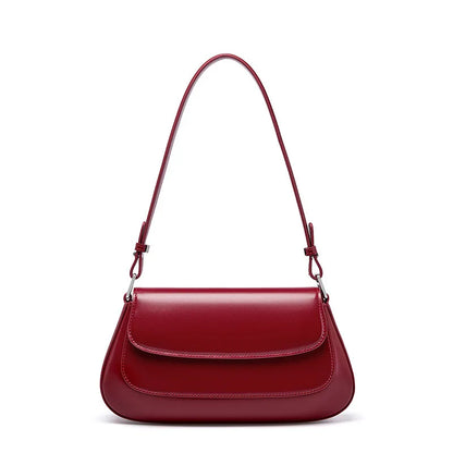 Bolsa Feminina Premium em Couro Genuíno - Estilo Vintage 2025
