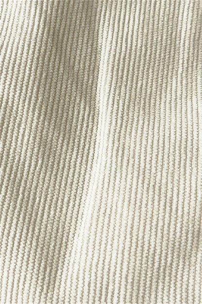 Conjunto Minimalista em Veludo Cotelê – Camisa e Bermuda Casual