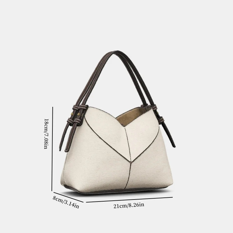 Bolsa Mini Shopper Etoile Canvas Luxe
