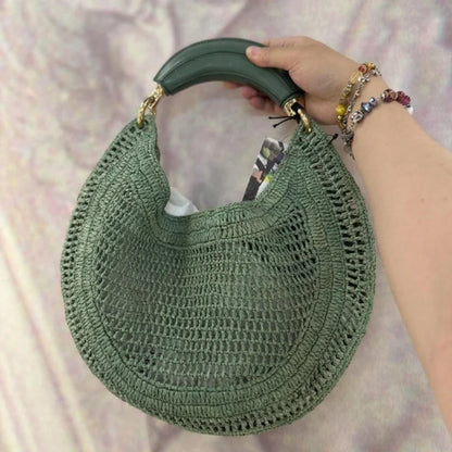 Lunara Essence – Bolsa Hobo Feminina de Luxo em Formato Crescente