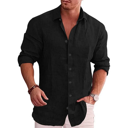 Camisa Metropolitan Linen Signature