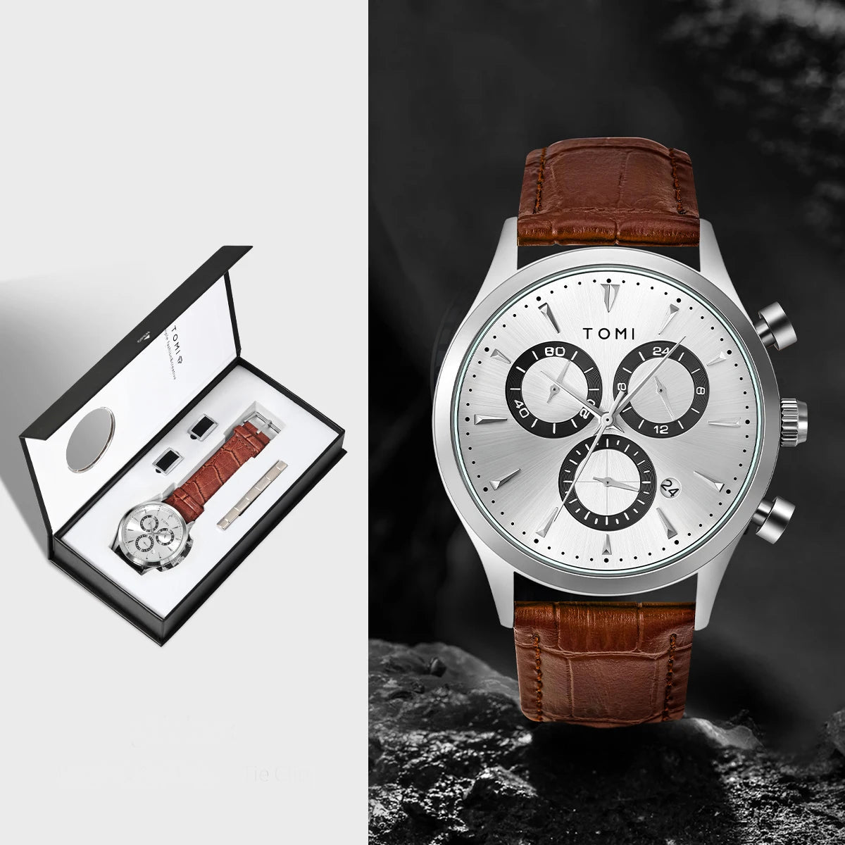 Relógio Masculino Imperium Quartz Set Luxe