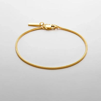 Pulseira Masculina Ylandy™ - Corrente Cobra 1.5MM em Aço Inox