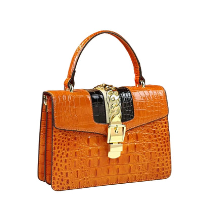 Bolsa de Couro Aurora Alligator Premium