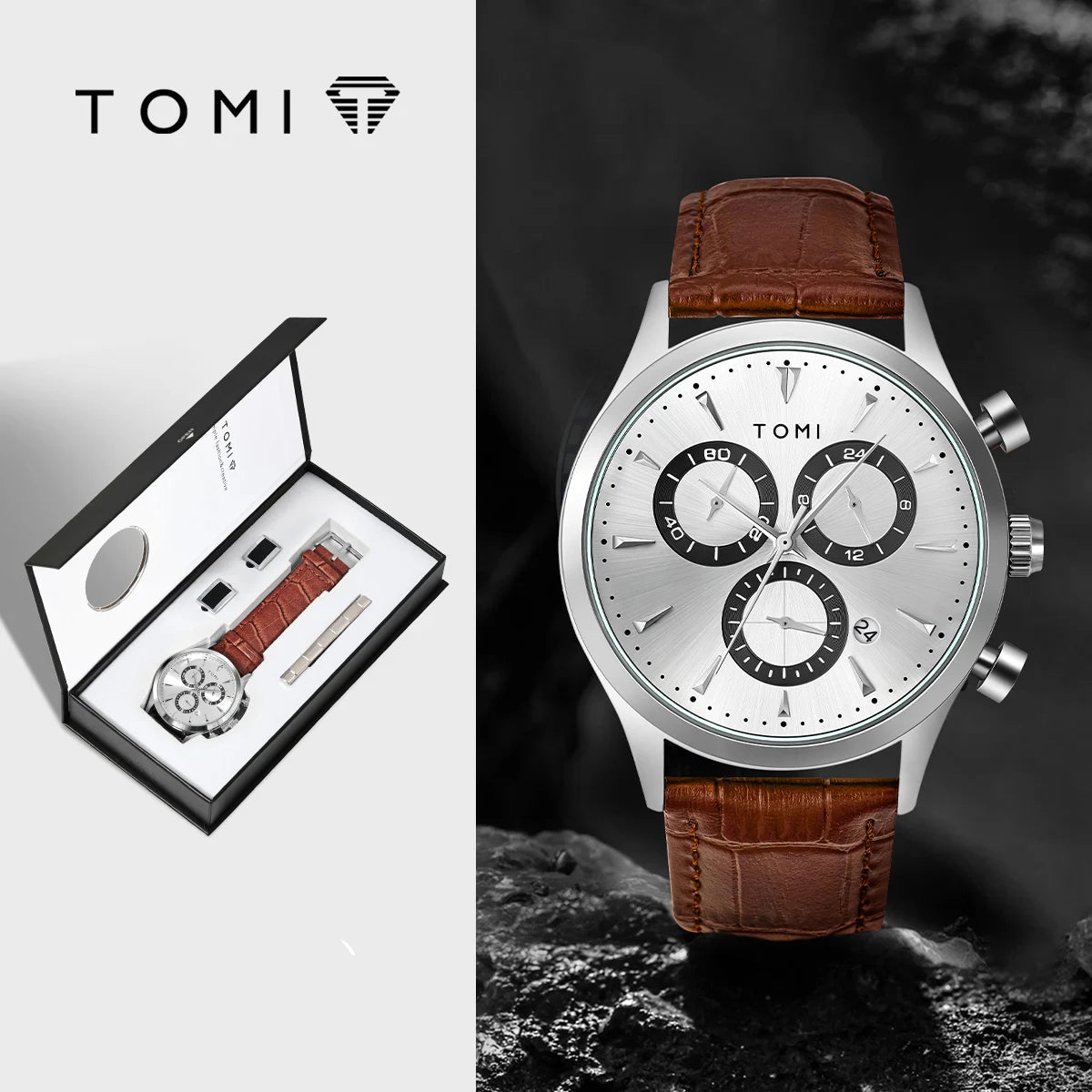 Relógio Masculino Imperium Quartz Set Luxe