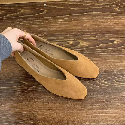 Bailarina Urbana™ - Loafer Feminino de Microfibra Premium com Design Vintage e Conforto Extremo