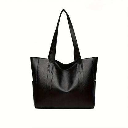 Vintage Majestic - Bolsa Tote Retrô em PU Vegano