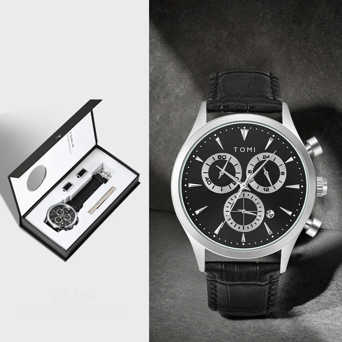 Relógio Masculino Imperium Quartz Set Luxe