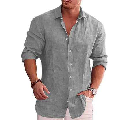 Camisa Metropolitan Linen Signature