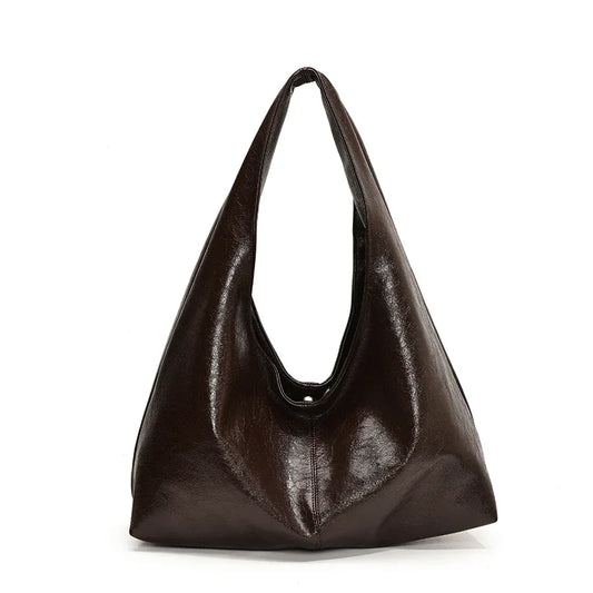 Bolsa Hobo Premium em Couro Sintético - Tendência Y2K - Elegância e Espaço