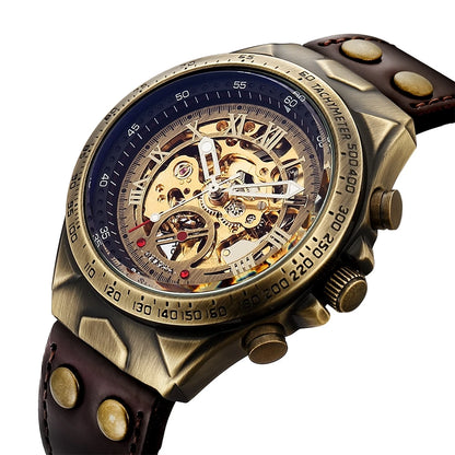Relógio Steampunk Eclipse Retro Mechanik™ Mecânico Automático